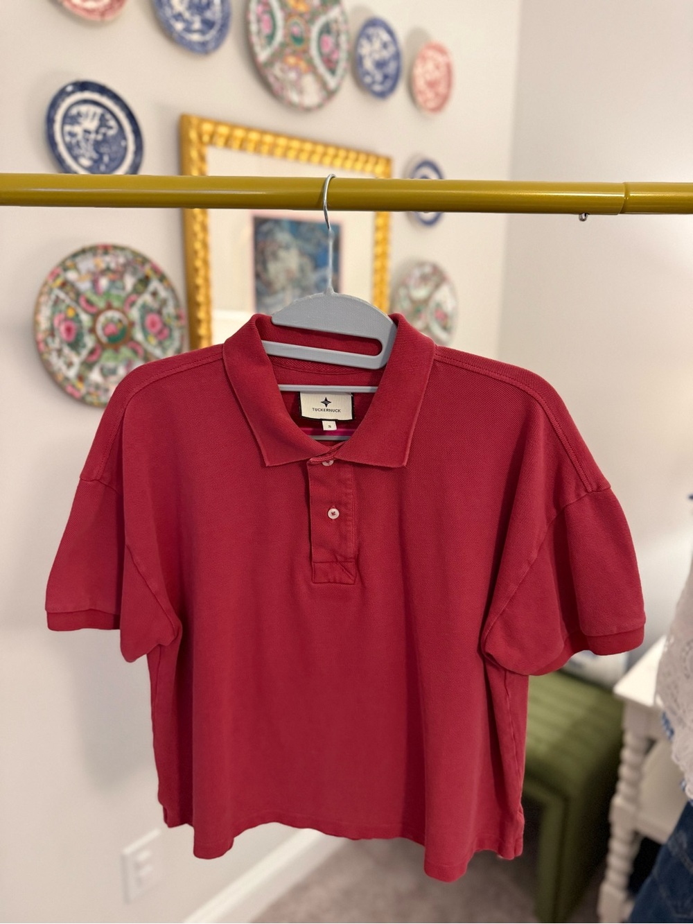 Tuckernuck Brick Red Polo Shirt